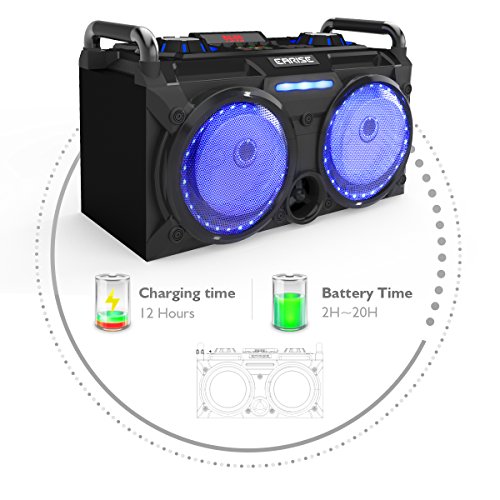 image for EARISE DT60-E Portable PA System Bluetooth Speaker with Wireless Micro