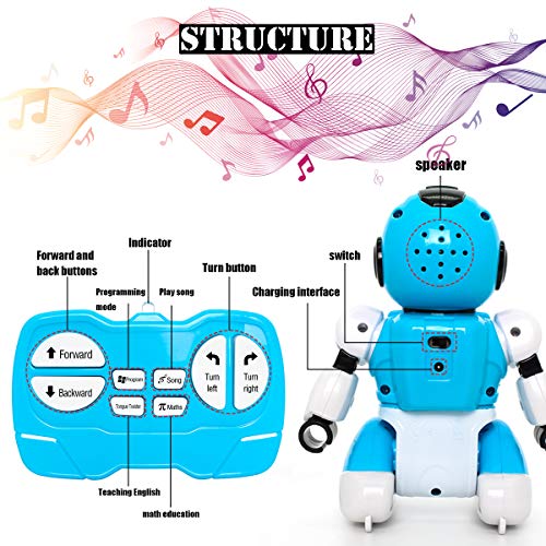 image for EGOERA Remote Control Robot, Educational Mini Pocket Robot Toys for Ki