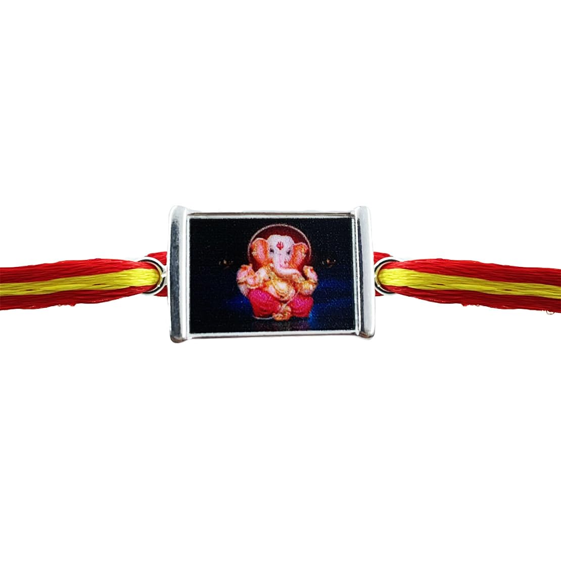 Parnika 925 Silver Rakhi in Cotton Thread Silver Rakhi Bracelet For Brother in Pure 92.5 Sterling Silver for Boys/Men | Chandi ki Rakhi | With Roli Chawal 229 (B0CG4MHNY3) Amazon Price History, Amazon Price Tracker