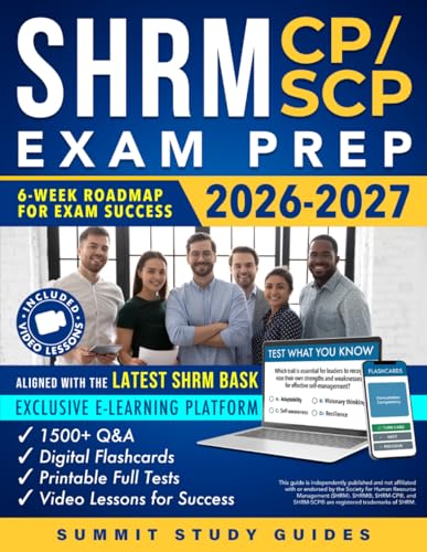 SHRM CP/SCP Exam Prep: Cut Your Study Time to Just 6 Weeks and Ease Exam Anxiety with the Structured Neurolearning Framework, Developed from Real-World HR Insights