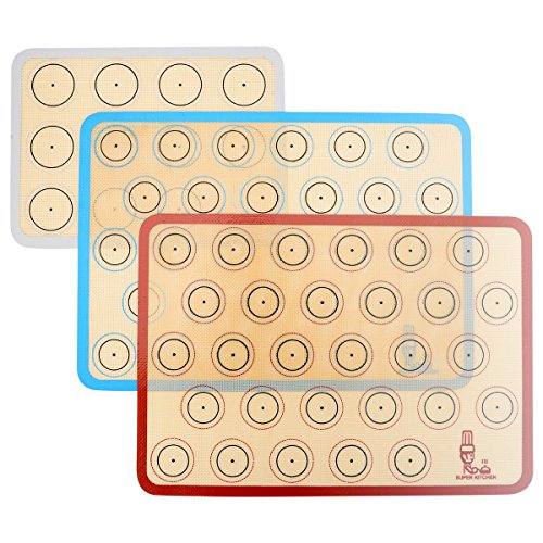 Silicone Baking Mat Macaron - Set of 3