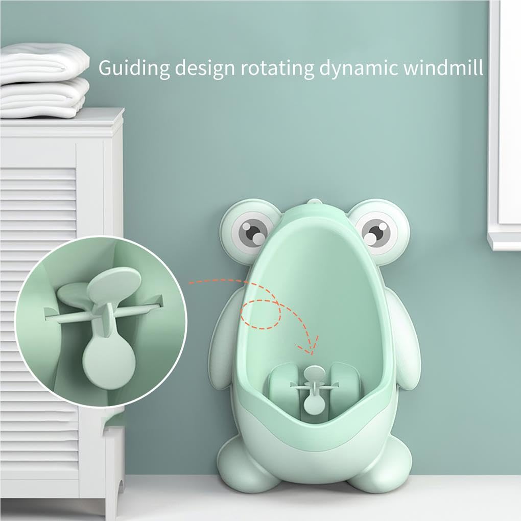 3 Set von wandmontierten Kinder-Urinalen, tragbar, Toilette, Training, Urinieren, Säugling, Kleinkind, Baby, Frosch, Töpfchen, Badezimmer
