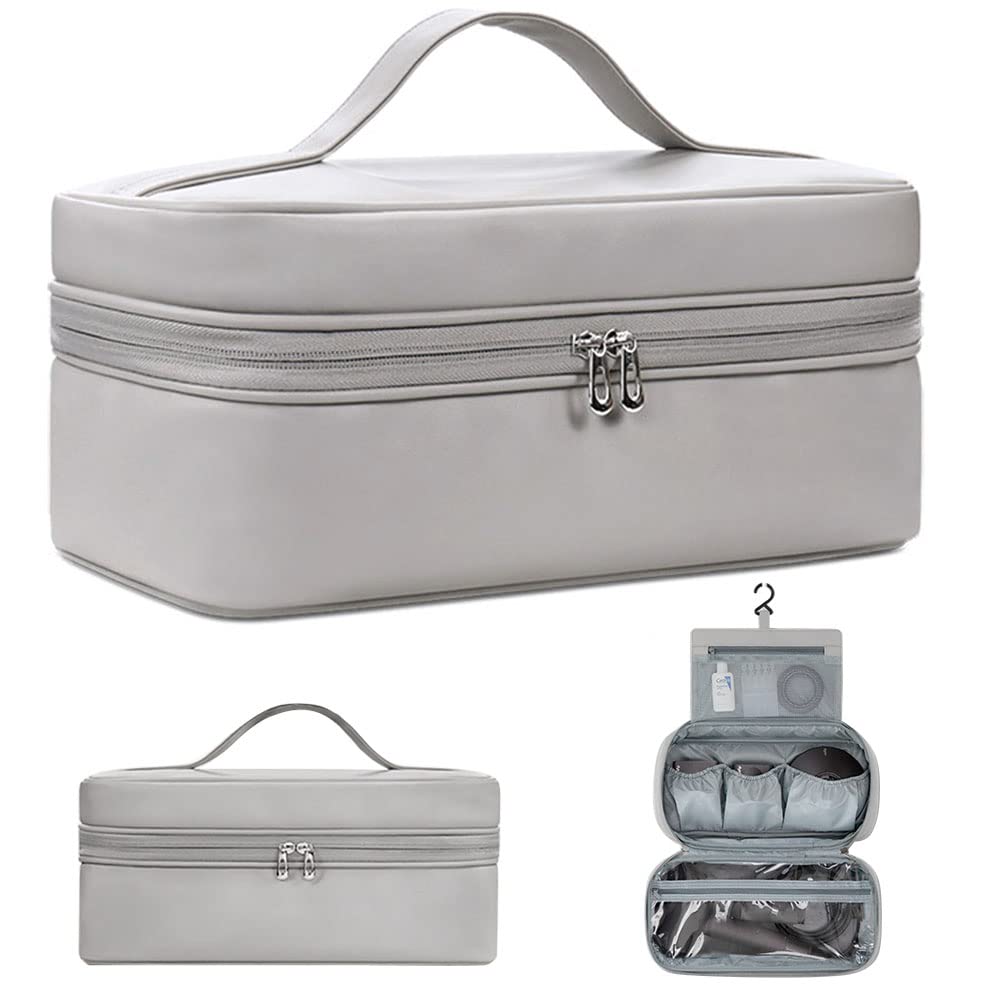 GocokiaTravel Organiser Bag for Dyson Airwrap Styler, Portable Dustproof Storage Case for Hair Dryer/Curler/Straightener Accessories