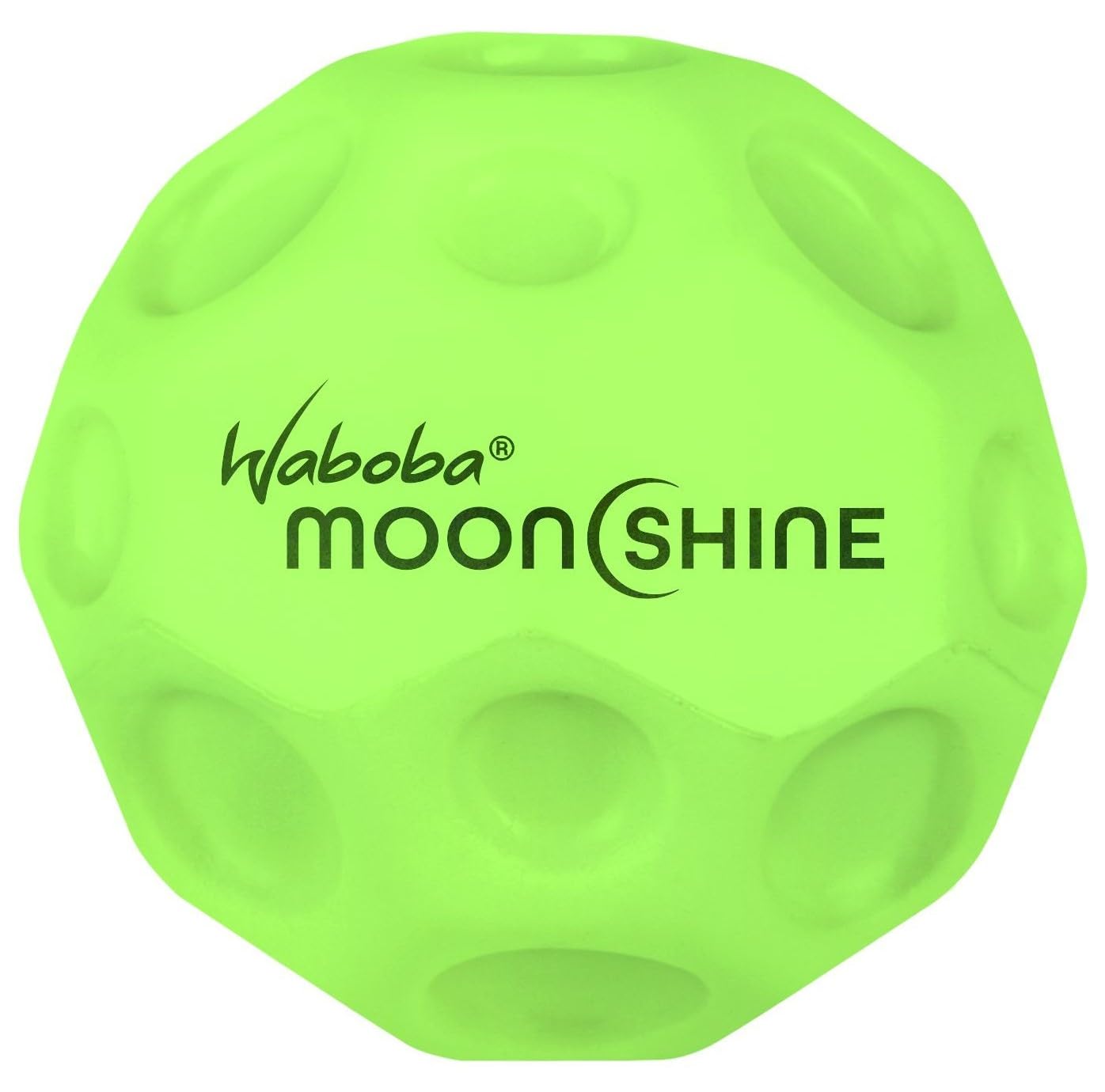 Balle Rebondissante Waboba Moon Ball – Ultra Rebond, Bruit 'Plopp' Fun – Idéale Enfants & Sport
