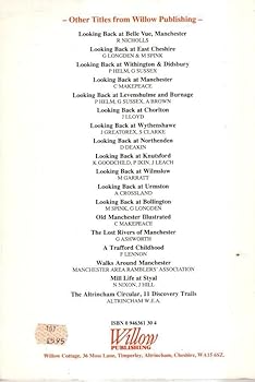 Paperback Looking Back at Buses, Trams and Trolley Buses Around Manchester Book