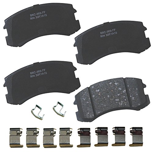 Image of Bendix Premium SBC904 Ceramic Front Brake Pads for Mitsubishi Lancer 2007-2002