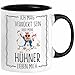 Trendation - Lustige H&uuml;hner Tasse - Geschenkidee mit Spruch f&uuml;r H&uuml;hnerliebhaber (Schwarz)