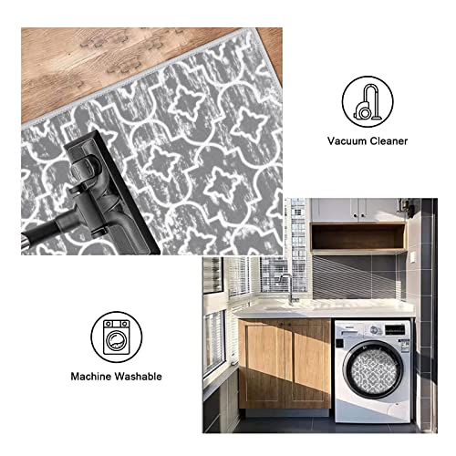 Ileading Kitchen Rugs Sets 3 Piece With Runner Soft Boho Kitchen Floor Mat Farmhouse Laundry Room Rugs And Mats Set Non Skid Washable For Kitchen Floor Office Sink Hallway #TOP4