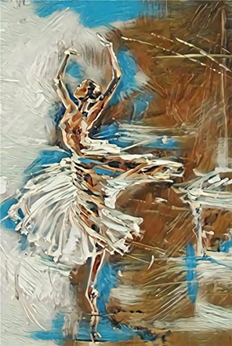 Affiches ballet abstrait moderne idee cadeau deco pour salon et chambre fille