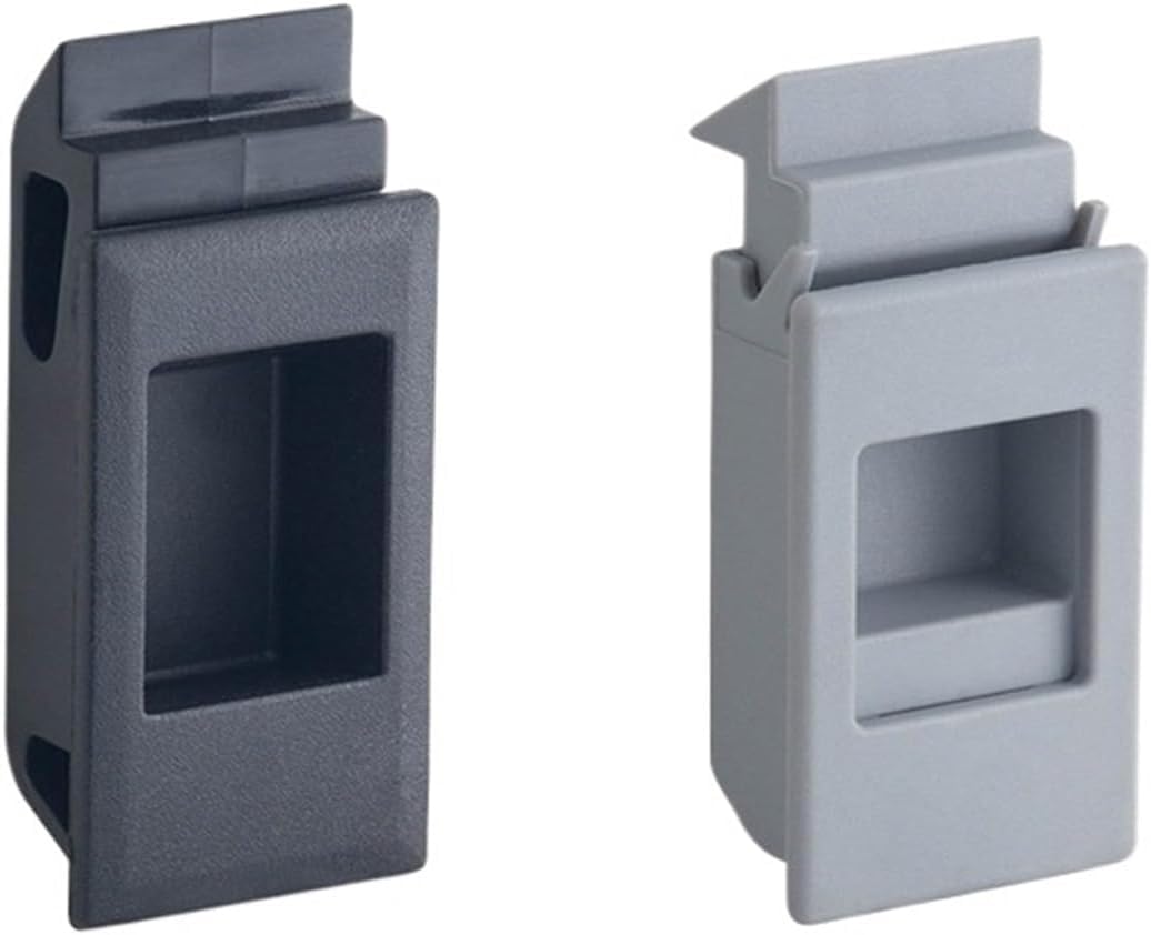 MS733-1 Plastic Distribution Box Handle Latch Dark Gray – 1 Piece(MS733 1Black)