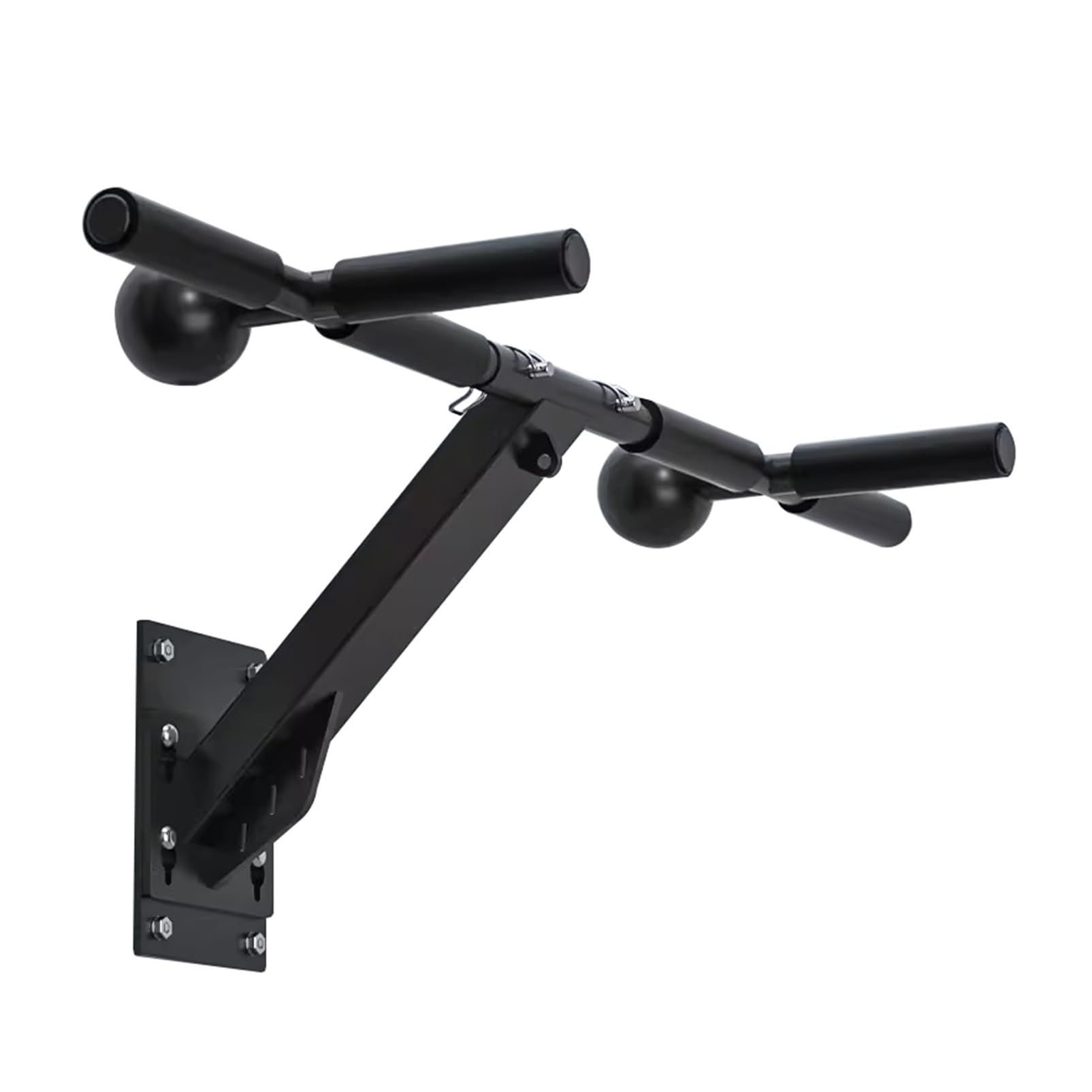 HTTGDGDH Chin Up Bar Wall Mounted Pull Up Bar, Multifunctional Chin Up Bar For Home Gym Workout Strength Training Equipment, Safe Load 300Kg,