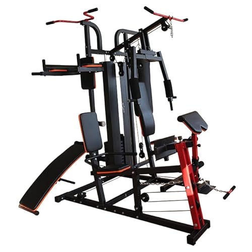 BodyTrain Advanced 3 Station Home Multi Gym With Punch Bag and 60kg Weight Stack - Image 3