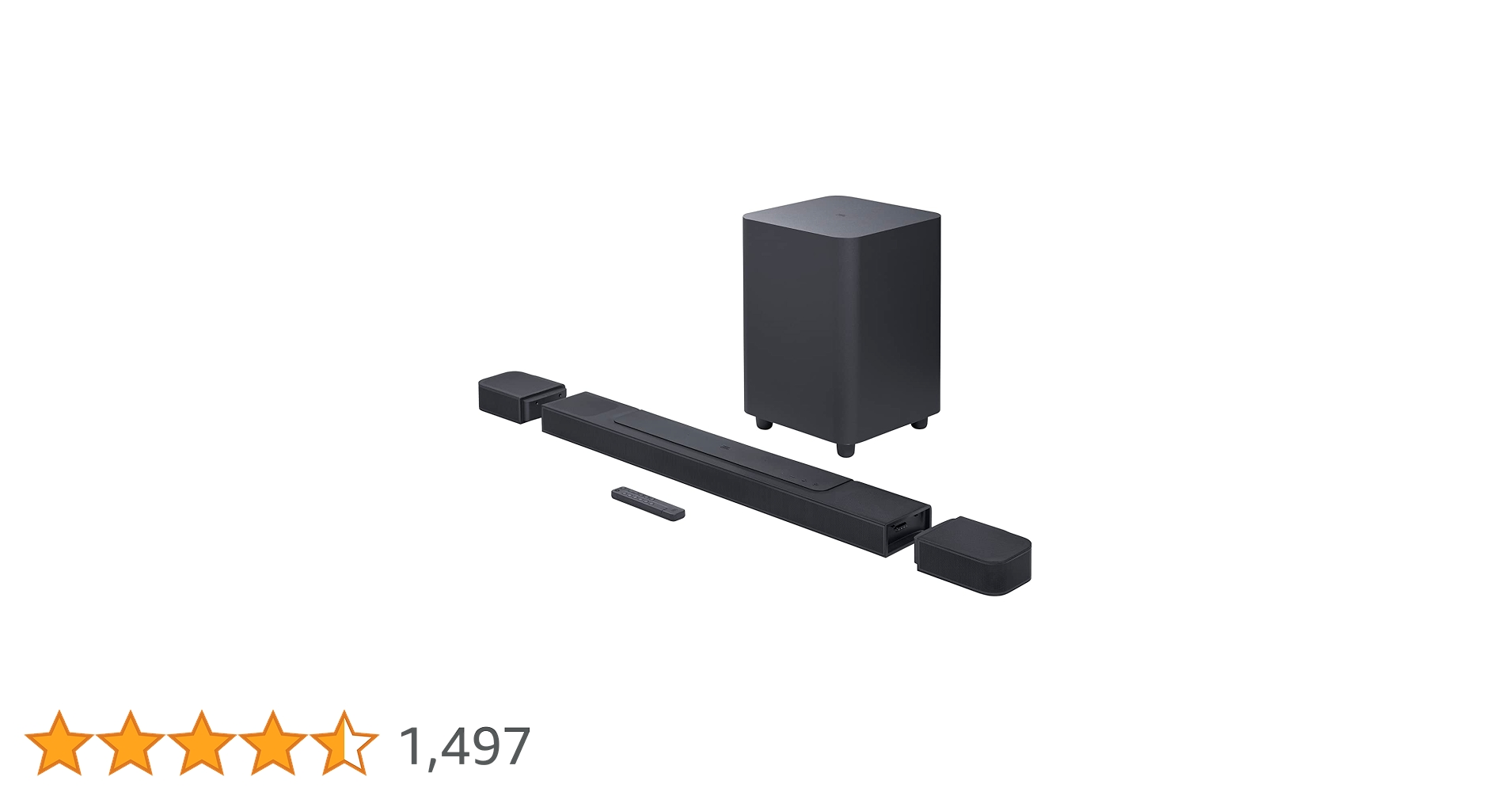JBL Bar 1000: Immersive 7.1.4 Dolby Atmos & DTS:X Soundbar