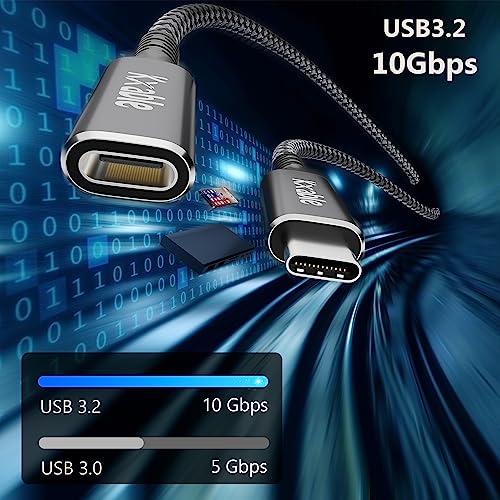 USB C Extension Cable 8 FT, TypeC Male To Female