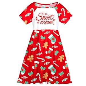 ICOSY Camisones para Niñas Vestido de Unicornio Pijamas para Niños Pequeños Camisón de Princesa Vestido Ropa de Unicornio para Niñas