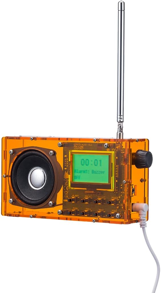 ALANO ALK101 FM/DAB radio Do It Yourself (DIY) kits with acrylic shell ...
