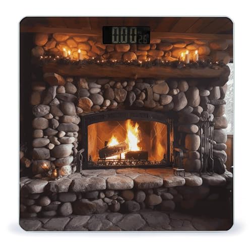 Báscula Digital para Baño con Vidrio Templado y Pantalla LCD miniatura 1
