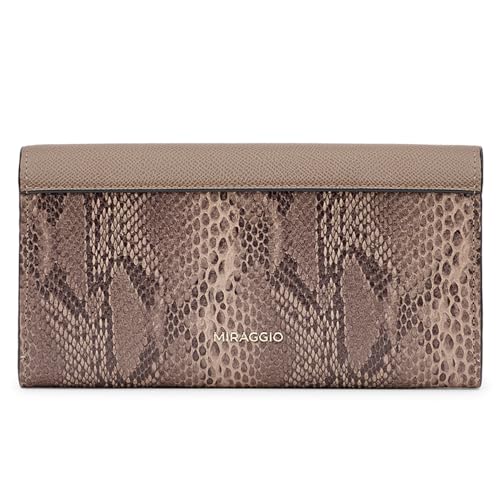 Image of Miraggio Gemma Wallet For Woman With Snap Button Closure | Women Wallet | Gift Items For Women