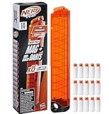 Nerf Pro Half-Length Dart Magazine, 15 Nerf Pro Half-Length Darts, 14+