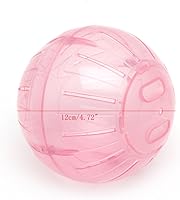 Vista 2 de Youngy 4.7 in Colorido Run-About Ejercicio Pelota Claro Hámster Ratón Ratón Juguete Plástico