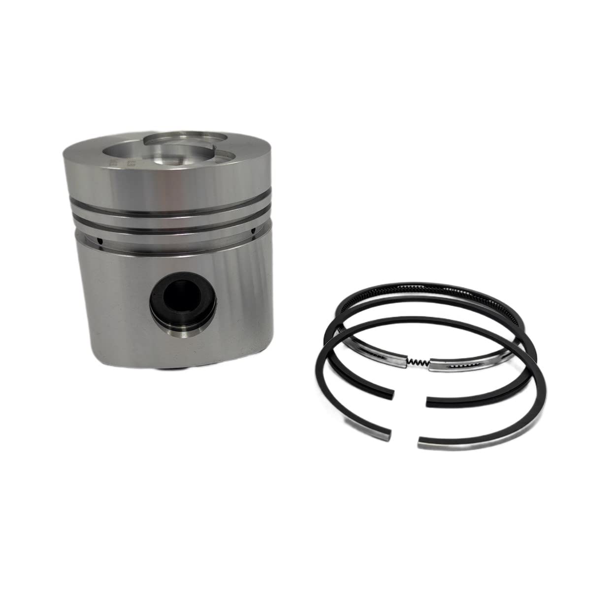 PISTONE + SET DI FASCE ELASTICHE (STD - DIAMETRO: 86,00 mm) : Compatibile con SLANZI/DVA 515 / DVA 1030 / DVA 1550-17323