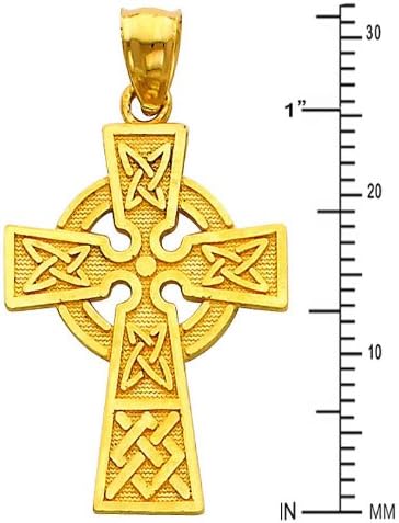 Religious Celtic Cross Charm Pendant 