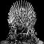 Iron Throne Metallic Photo