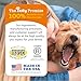 Zesty Paws Calming Chews for Dogs - for Everyday Stress, Relaxation, Composure, and Separation, Puppy Bites Turkey 90 Count