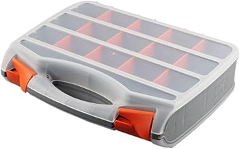 BETOOKY Caixa Organizadora De Plástico Caixas De Armazenamento De Plástico Caixa De Ferramentas De Plástico Organizador De Peças Pequenas Caixa Organizadora De Armazenamento De Plástico