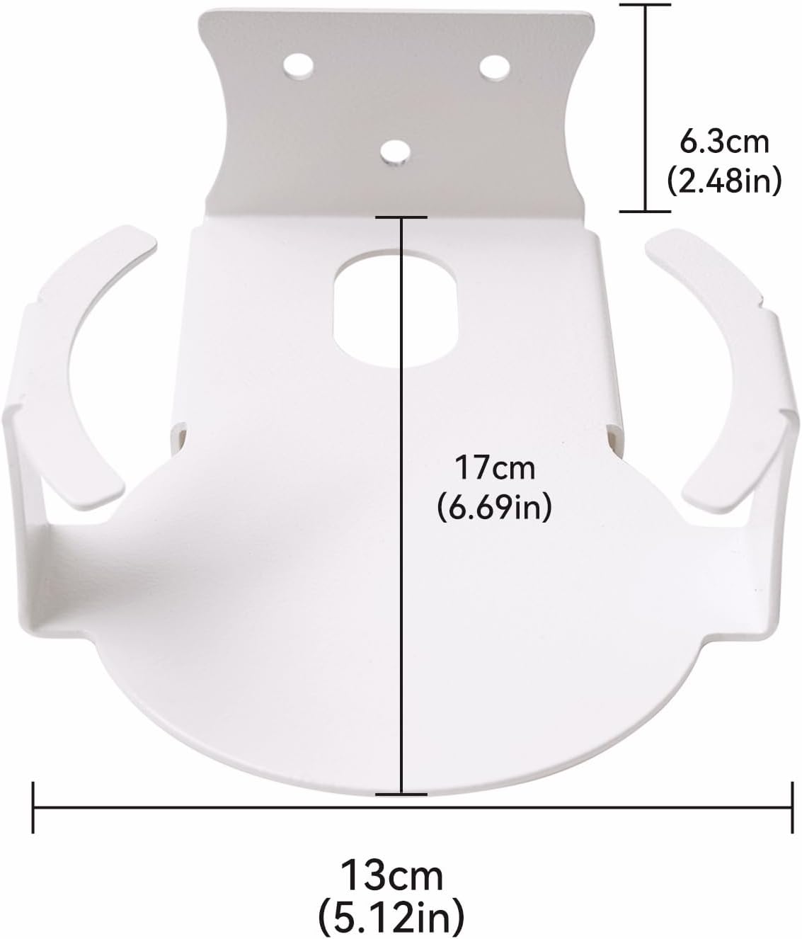 Metal Wall Mount Compatible with TP-Link Deco X55/X20/X50/X60/BE65/BE63/XE75/X80 WiFi 6 WiFi 7 Router Bracket Holder Dual-Band Tri-Band Whole Home Mesh (Three Packs)