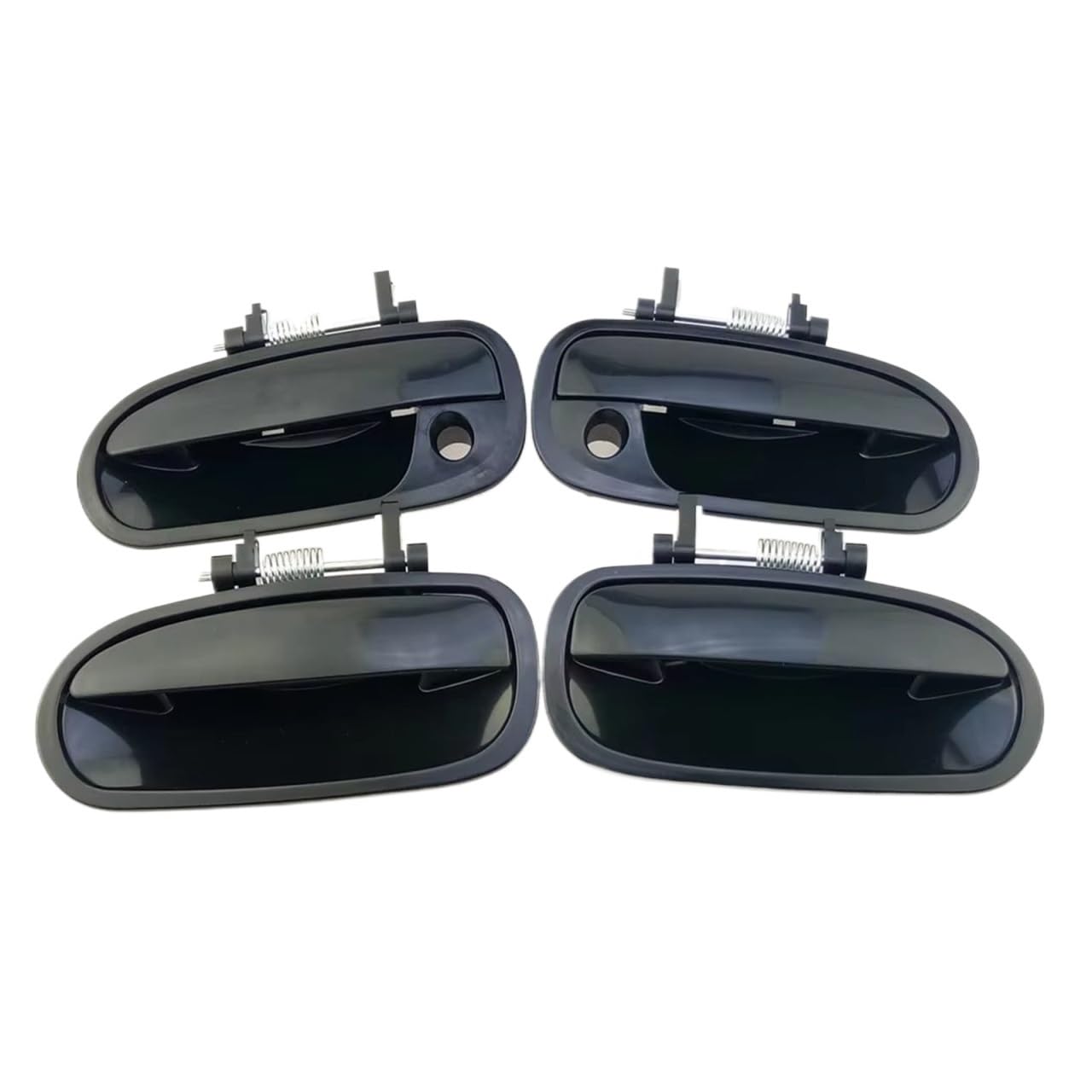 Xdworuw for Civic for EK3 1996-2000 Car Rear Front Outside Exterior Door Handle Door Handle Exterior Cover(4 piece)