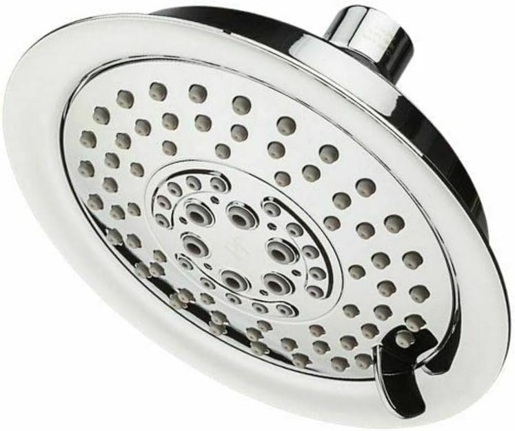 1.8 GPM Multi Function Shower Head - Chrome Quir Shower Head Shower Head with Handheld Shower Heads Shower Head Handheld Shower Heads Rain Setting Shower Heads Showerheads & Handheld Shower