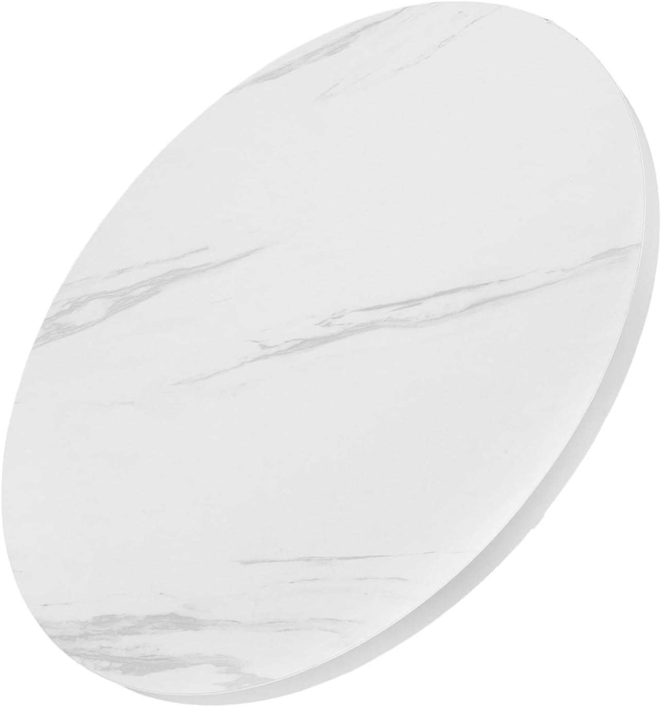 YARNOW Table Top Replacement for Coffee Table White High-Density Board with Safe Edge Design and Quick Maintenance and Dining Room Use