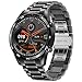 LIGE Smartwatch Chiamate, 1,32” Orologio Fitness Uomo con Sonno/Cardiofrequenzimetro/Notifiche Messaggi/10 Sportivo,Contapassi Cronometro Impermeabil IP67 per Android iOS