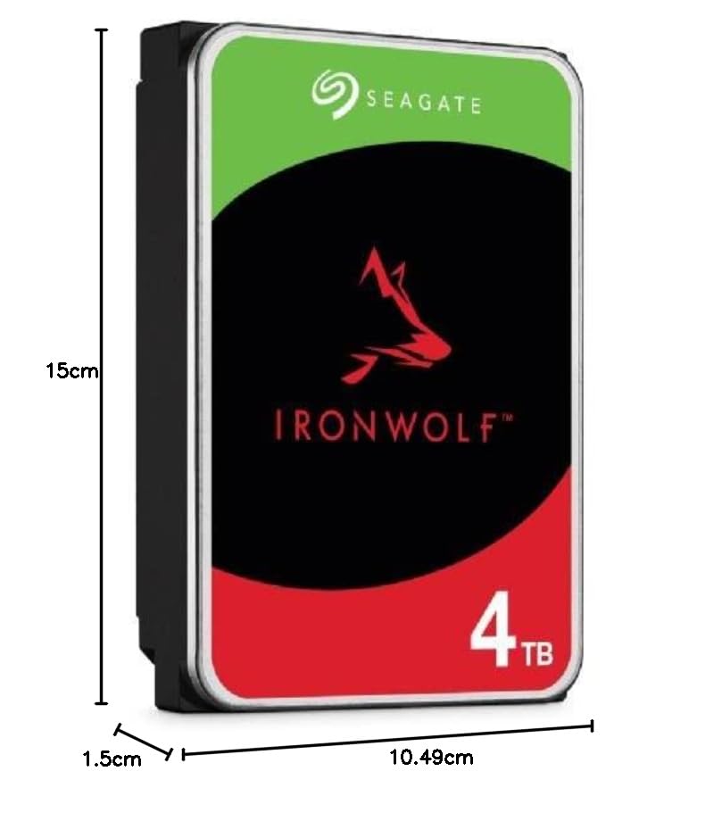 Seagate Compatible IronWolf ST4000VN006 - Festplatte - 4 TB - SATA