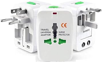 Anugrah International All in One Universal Travel Adapter (Europe/UK/US/China/India) Universal Worldwide Charger Plug for Phone, Laptop, Mobile Portable Power Adaptor.