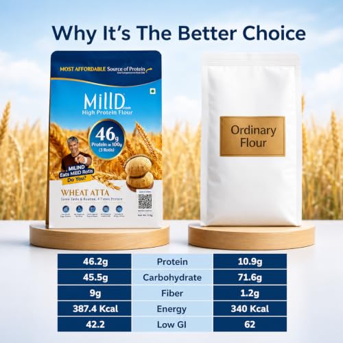 MillD High Protein Atta, 5kg - Image 6