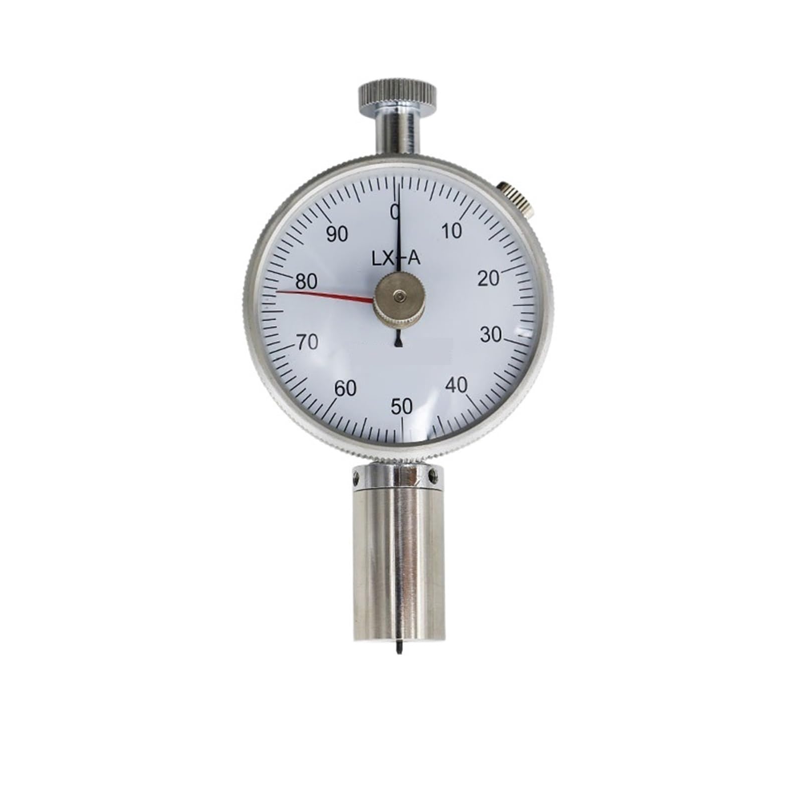 Hardness Tester, LX-A-1 Shore Hardness Durometer Hardness Tester Steel Gauge Measuring for Hardness Portable Durometer-Hardness-Tester(LX-A-2)