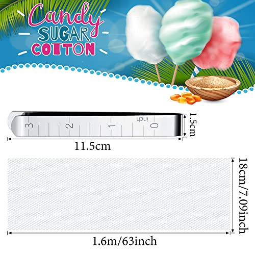 image for Nuanchu Cotton Candy Mesh and Clip Stabilizer Kit Cotton Candy Machine