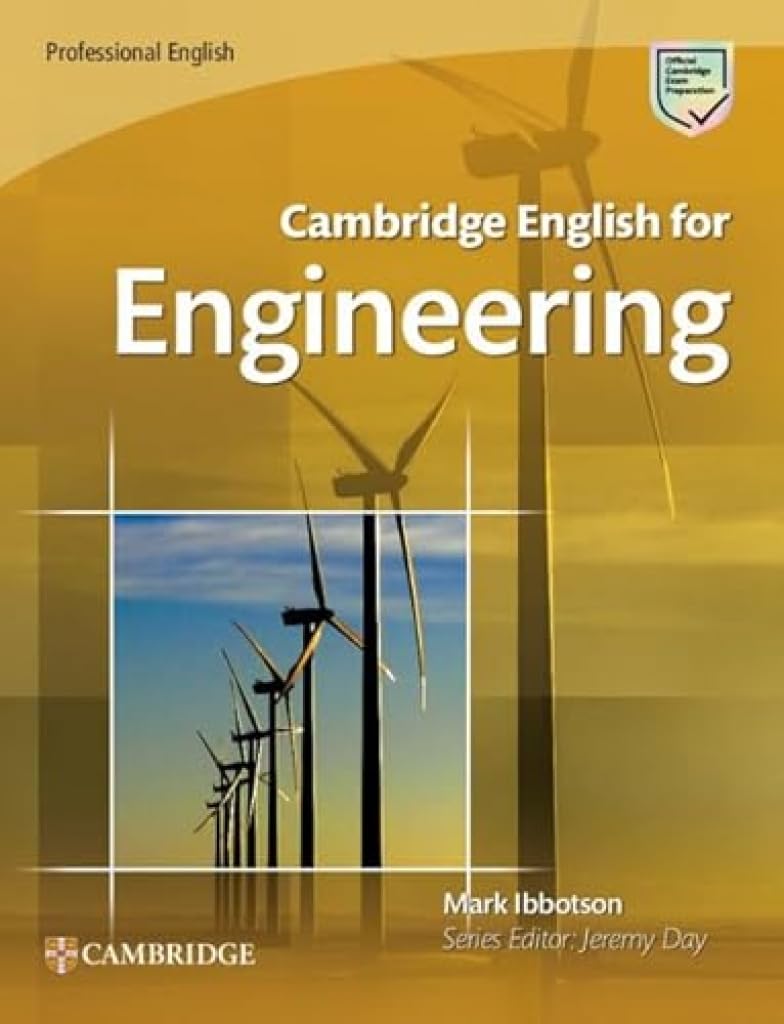 Cambridge English for Engineering Student's Book (Cambridge English For Series)