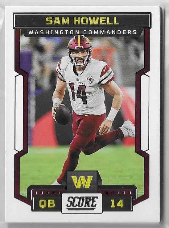 2023 Panini NFL Score Washington Commanders Football Team Set 11 Cards WDrafted Rookies