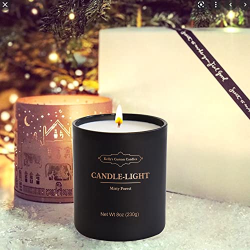 Gifts For Men, Ginger Bread Cookie Candles, Home Scented Candle, 8 Oz Fall Soy Candles, Birthday Gifts For Men, Christmas Thanksgiving Gifts For Men, Online Dating Present，Black Gift Box #TOP4