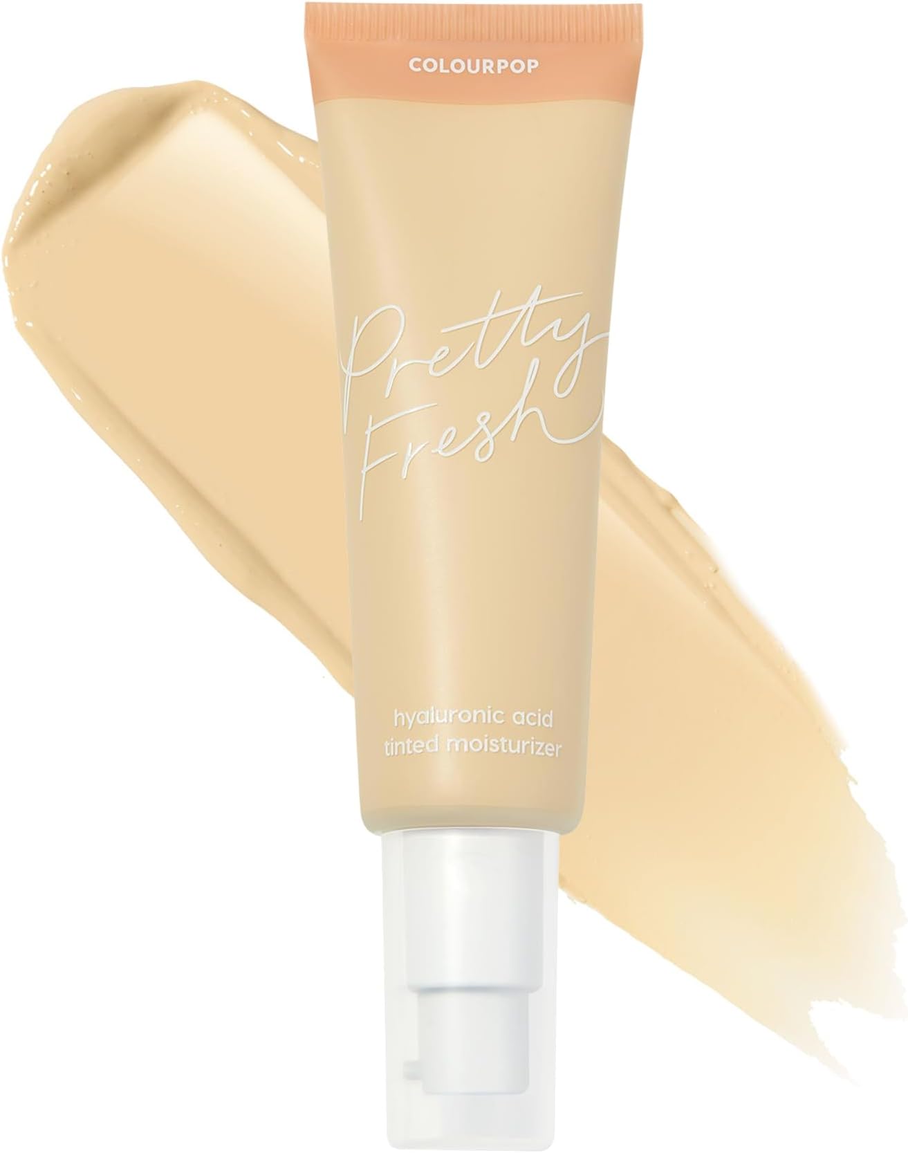 Pretty Fresh Tinted Moisturizer - Hydrating Skin Tint & Glowy Summer Makeup with Lightweight Coverage - Made with Hyaluronic Acid & Coconut Water - Fair 2W (1.45 oz)