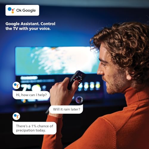 PHILIPS 55 INCH GOOGLE TV (2025-26 NEW MODEL) 4K UHD |GOOGLE ASSISTANT | GOOGLE CAST | HDR| HLG | MEMC | DOLBY AUDIO | GOOGLE UNIVERSAL CONTENT | 55PUT7390