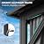 YITAHOME 12x16ft Hardtop Gazebo with Nettings and Curtains, Heavy Duty Double Roof Galvanized Steel Outdoor Combined of Vertical Stripes Roof for Patio, Backyard, Deck, Lawns, Gray