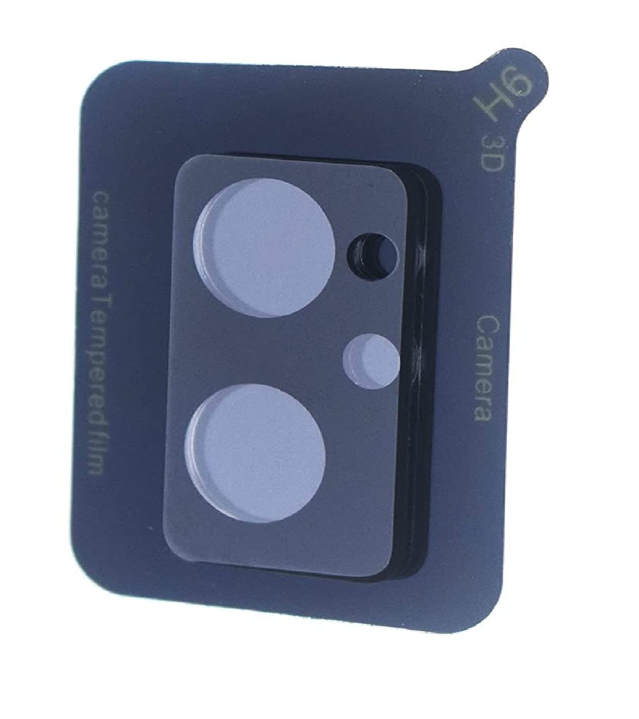 VM PROTEC Compatible with Black Back Camera Lens Protector Tempered