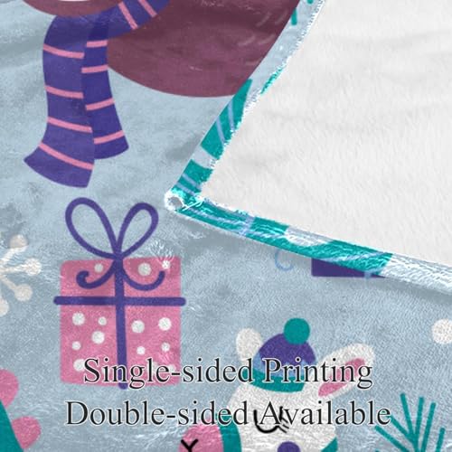 Jeté de canapé microfibre pour vos soirées cocooning en hiver - 4