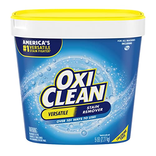 Oxiclean Versatile Stain Remover Powder, Laundry Stain Remover For Clothes And Home, 5 Lbs #TOP25
