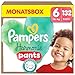 Pampers Harmonie Pants Größe 6, 132 Windeln, 15kg+, sanfter Hautschutz und 360° Komfort-Fit