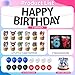 Fvbber 67 Birthday Decorations Set – I Was 6 Now I’m 7 Party Supplies with Banner, Cake Topper, Balloons, Backdrop, Funny Meme Birthday Party Decorations(Blue)